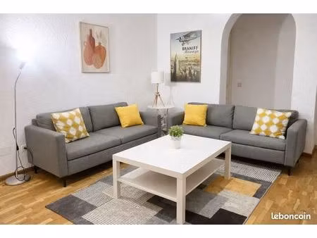 grand 3 pieces pièces 100% meublé rénové – hyper-centre – parkings gratuits