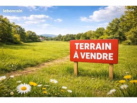 terrain constructible viabilisé