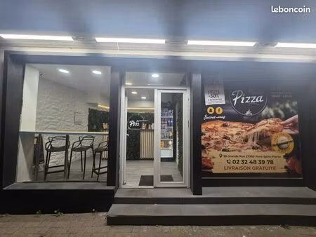 fond de commerce pizzeria