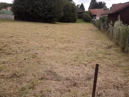 terrain à construire