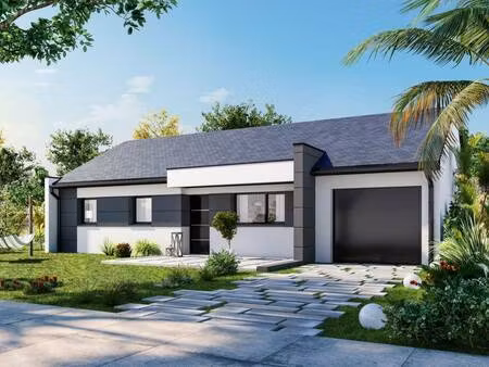 terrain avec maison neuve à vendre