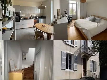 location maison centre village saint-quentin sur isere