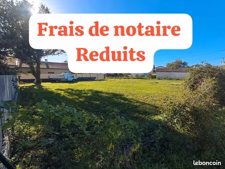 terrain 510m2 centre