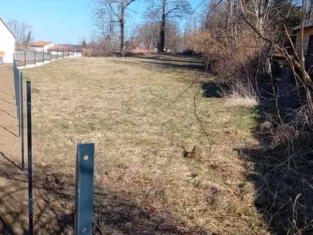 terrain à construire