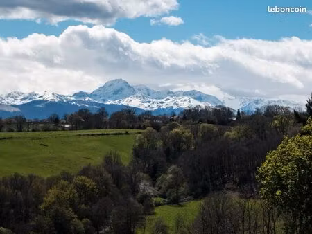 terrain constructible vue pyrénées