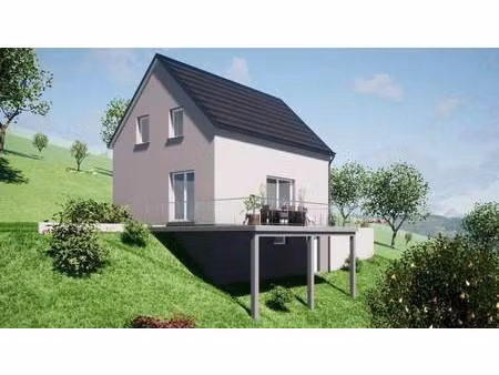 terrain avec maison neuve à vendre