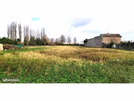 terrain 730 m² condé-sur-l'escaut