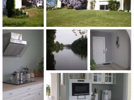 villa bord de riviere