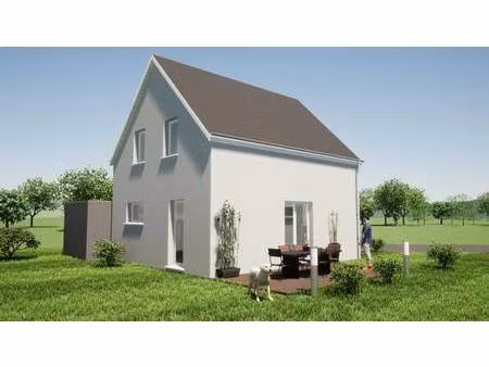 terrain avec maison neuve à vendre