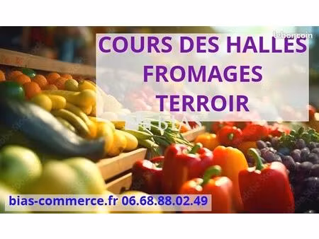 fonds de commerce 110 m² barentin