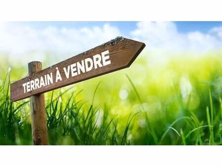 terrain constructible à vendre