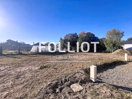 terrain constructible viabilisé à vendre