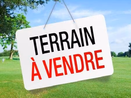 terrain constructible à vendre