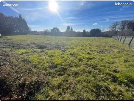 vente parcelle constructible bonnac la côte