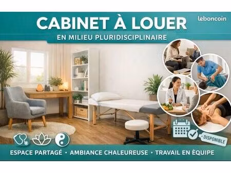 cabinet paramédical/pluridisciplinaire