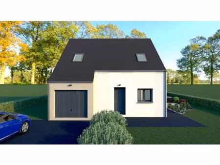 terrain avec maison neuve à vendre