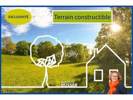 terrain constructible à vendre
