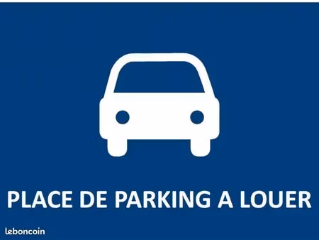 place de parking à louer