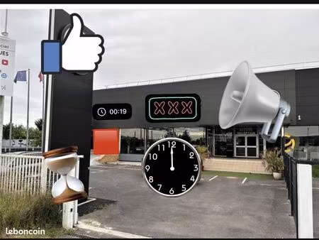 local locaux magasin showroom commerce a louer visibilité exceptionnel rn national d301 95