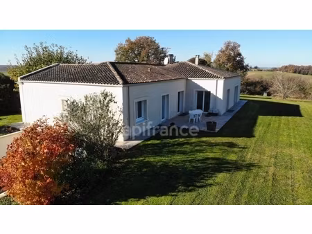 maison de 188m2 avec vue panoramique  4 chambres  garage  sous-sol à saint pierre sur drop