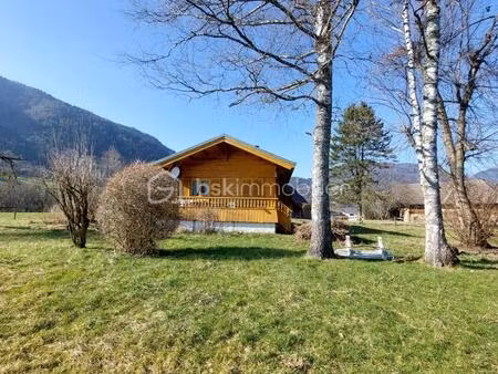 chalet 76 m² à rénover entièrement – terrain constructible 1434 m²