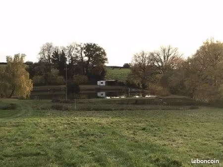 étang avec terrain
