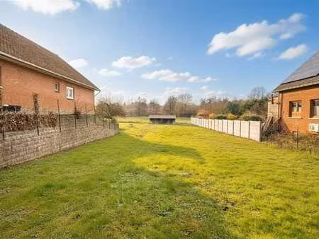 terrain à bâtir avec permis octroyé