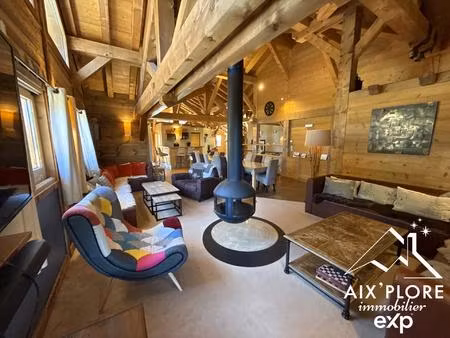 chalet 466m² 8 chambres à la plagne 1800