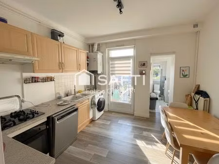 appartement 3 pièces avec balcon  cave et double stationnement – rombas (57120)