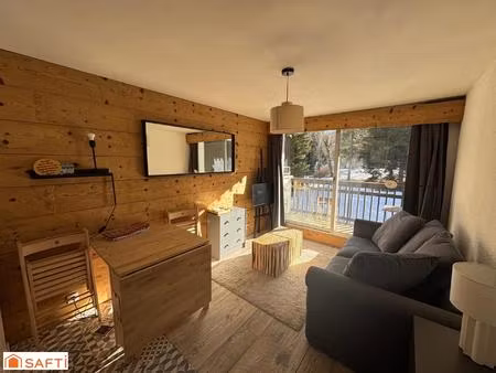 studio cosy avec coin montagne pied de pistes serre-chevalier