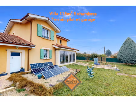 viila de 2008 de 118m2 avec 3 chambres sur un terrain de 500