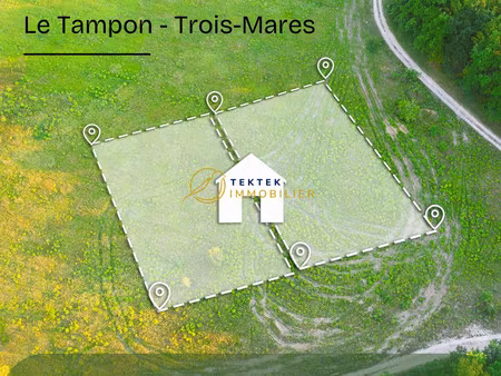 terrain constructible - fort potentiel - le tampon