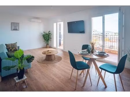 folelli - penta di casinca - appartement f3 rénové avec vue mer
