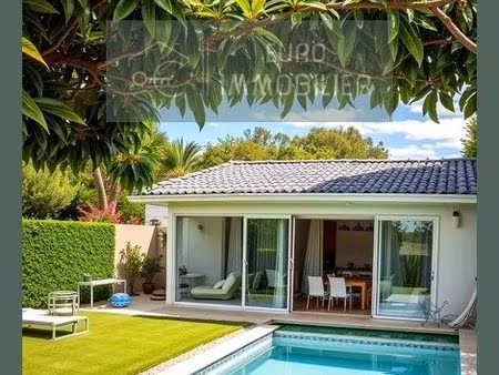 maison contemporaine de trois chambres avec piscine (gironde 33)