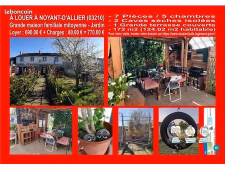 maison 6 pièces 120 m²