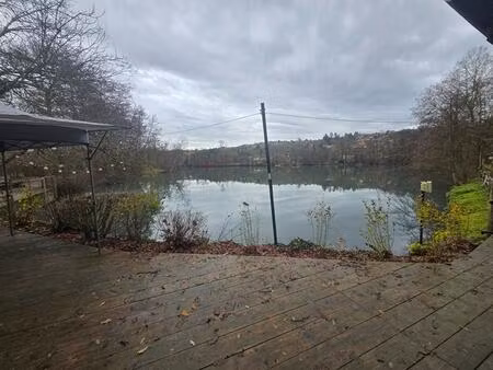 secteur bois d'oingt - foncier loue   plan d'eau avec restaurant