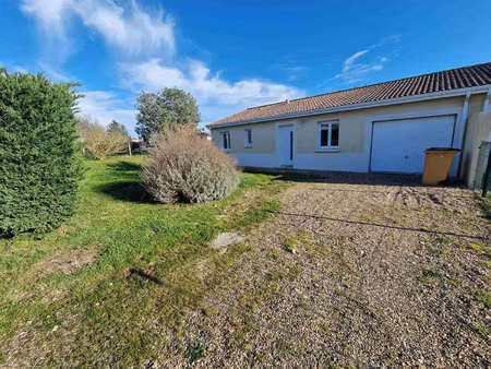 maison de plain-pied avec garage