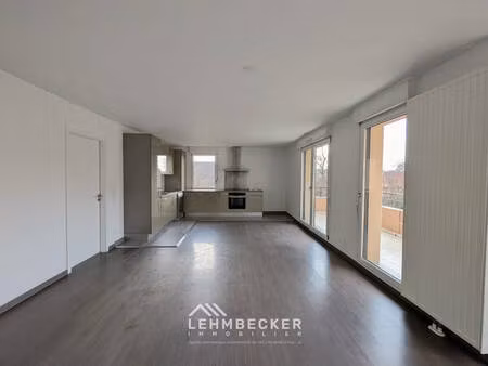 appartement 3-4 pièces - 77m² - terrasse/garage - vendenheim