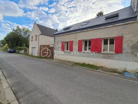vente maison 5 pièces 68 m² à blérancourt (02300)  110 000 €