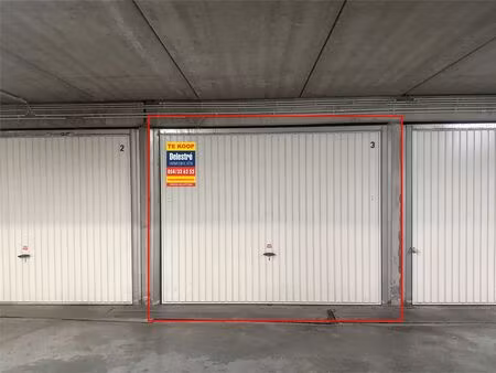 makkelijk bereikbare garagebox g3 de burcht