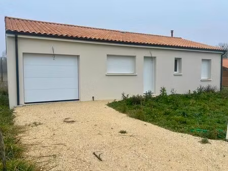 vente maison 3 pièces 75 m² consac (17150)