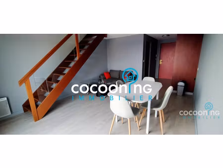 appartement en duplex meublé de 41 m2 - la chapelle heulin