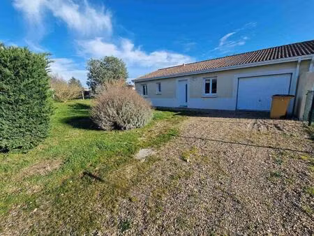 maison de plain-pied avec garage