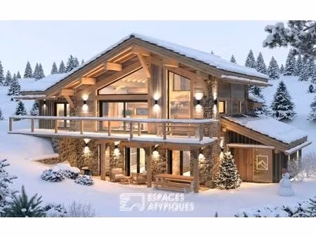 chalet haut de gamme au pied des pistes