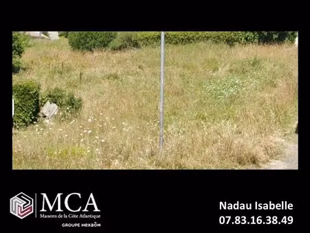 vente terrain 526 m² blaye (33390)