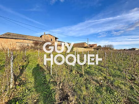 maison en pierre avec dépendances et vue - 71570 saint verand