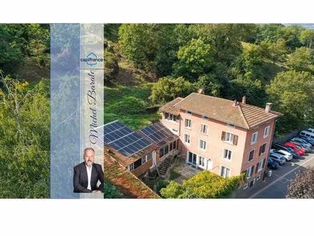 maison à vendre 8 pièces - 275m2 - 4 ch. + 2 studios - courzieu (69)