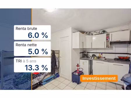 vente appartement 1 pièce 16 m² à massy (91300)  100 000 €