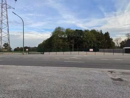 terrain commercial sur  la  route du condroz 0495461669.