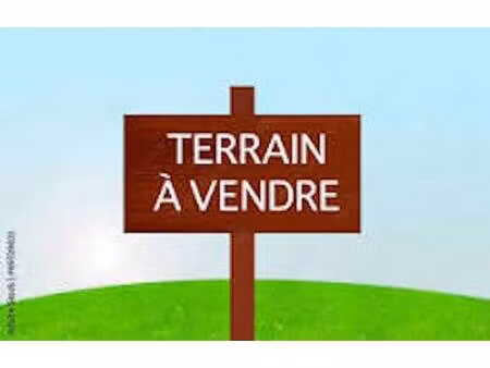 terrain constructible à vendre